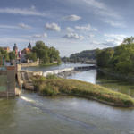 Weserbrücke in Hameln HDR 5476