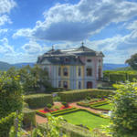 Rokoko-Schloss der Dornburger Schloesser HDR Panorama