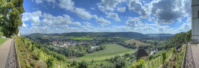 Dornburger Schloesser Saaletalblick