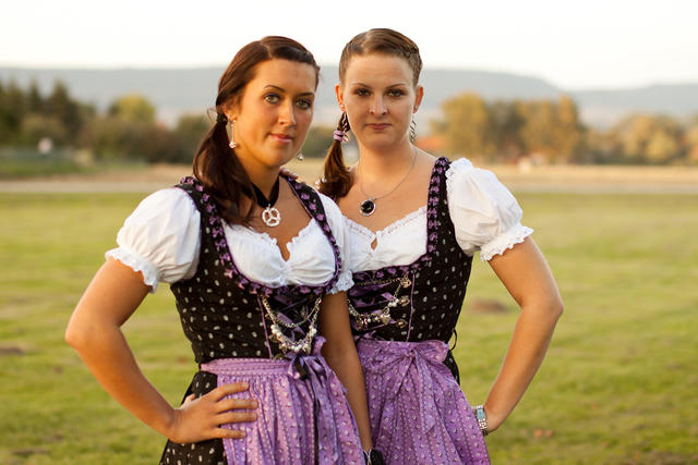 Dirndl Shooting Steffi und Josi 0867