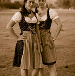 Dirndl Shooting Steffi und Josi 0862-2